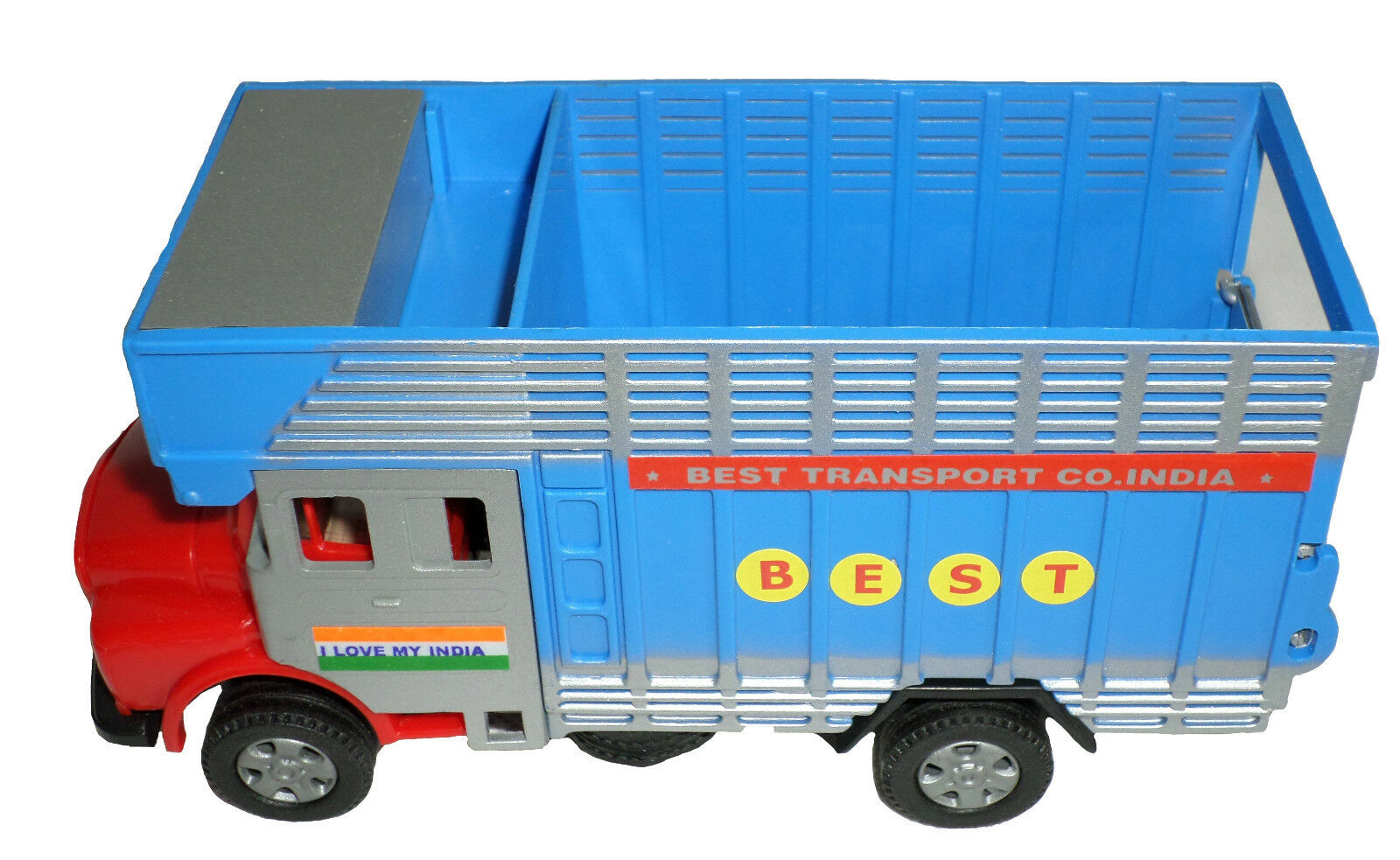 India Goods Carrier Truck Model Mumbai Cricket IPL T20 Transport Trailer Toy V2 